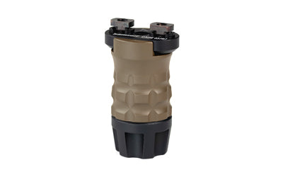 Samson Manufacturing Corp. Vertical Forend Grip, Fits M-LOK, Matte Finish, Flat Dark Earth, 2.125" Long, Grenade Texture 04-05102-32