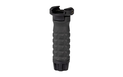 Samson Manufacturing Corp. Vertical Forend Grip, Fits Picatinny Rail, Matte Finish, Black, 3.5" Long, Grenade Texture 04-06097-01