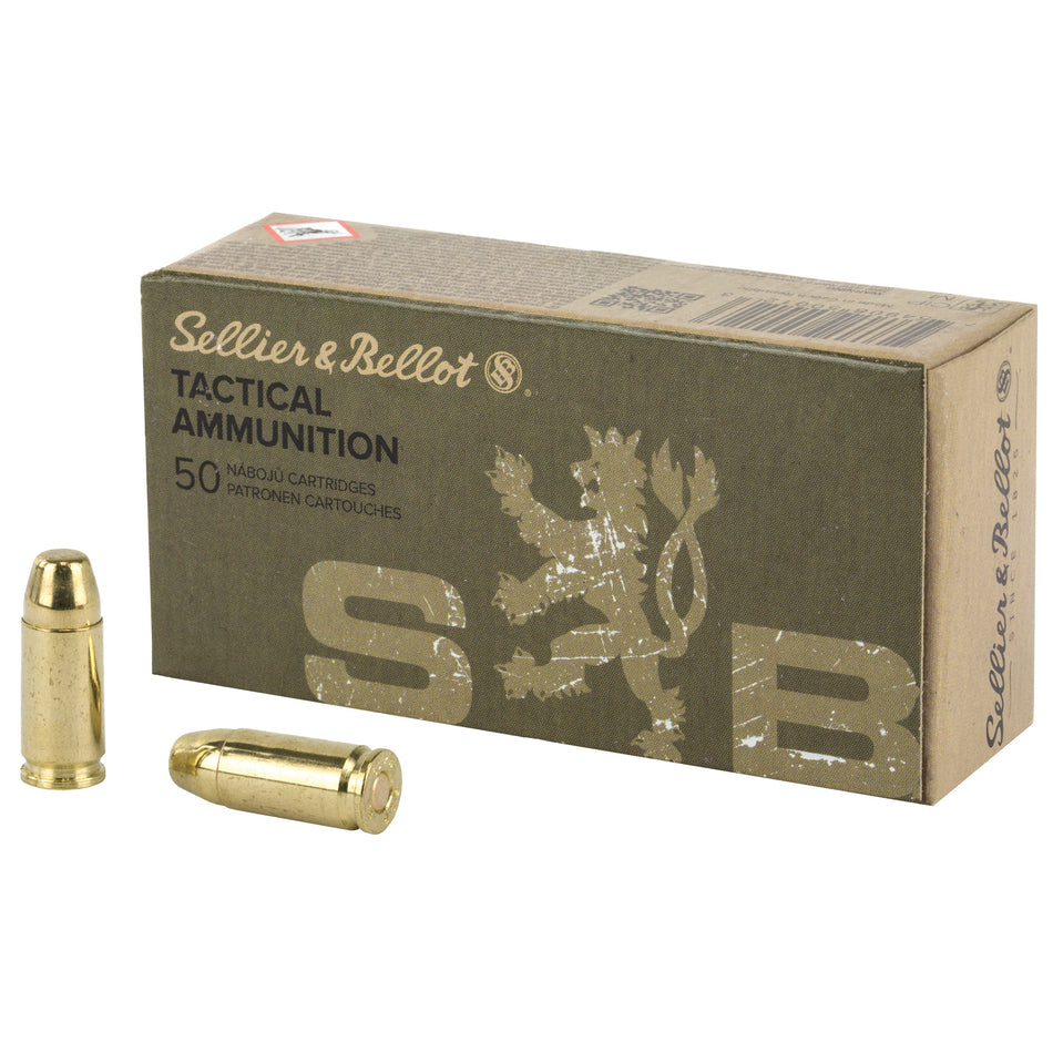 Sellier & Bellot 9mm Luger Subsonic 140gr FMJ Ammo