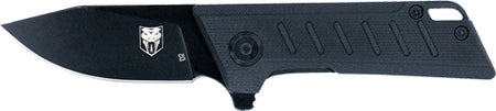 COBRATEC SMALL RIPTIDE FOLDER 2" BLACK/BLACK D2 BLADE
