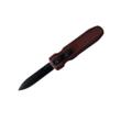 SOG Knives Pentagon OTF Knife 3-4/5" Spear Point Blade Dark Red Box