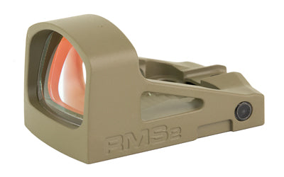 Shield Sights RMS2, Glass Edition, Red Dot Sight, Non Magnified, Fits RMS Footprint, 4 MOA, Flat Dark Earth RMS2-4MOA-GLASS-FDE