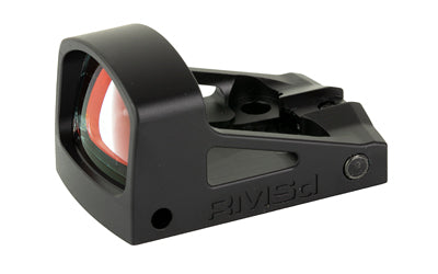 Shield Sights Reflex Mini Sight D, Red Dot Sight, Non Magnified, Fits RMS Footprint, 4 MOA Dot, Black RMSD-4MOA-GLASS