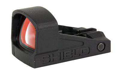 Shield Sights SHIELD Mini Sight, Compact, Glass Edition, Red Dot Sight, Non Magnified, Fits SMSc Footprint, 4 MOA Dot, Black SMSC-4MOA-GLASS
