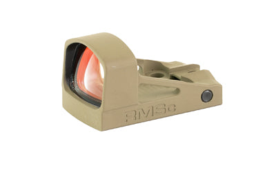 Shield Sights RMSc, Glass Edition, Reflex Sight, Non Magnified, 8 MOA, Flat Dark Earth RMSC-8MOA-GLASS-FDE