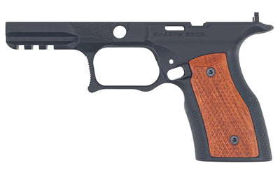 Sharps Bros. Grip Module, Fits Springfield Armory Echelon, Anodized Finish, Black, Includes Brazilian Cherry Grip Panels SBGM16
