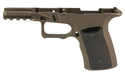 Sharps Bros. Aluminum Grip Module, Fits Ruger RXM, 7075 Aluminum Grip Frame, Cerakote Finish, Bronze, Black Aluminum Grip Panels SBGM27