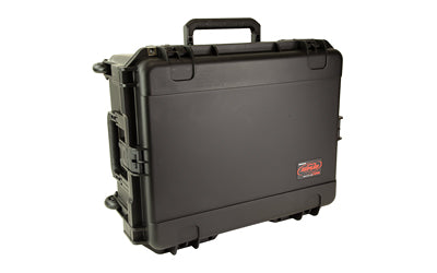 SKB Sports i-Series, Ten Handgun Case, 22"x17", Polypropylene Copolymer Resin, Black, Holds 20 Magazines 3I-2217-10B-M