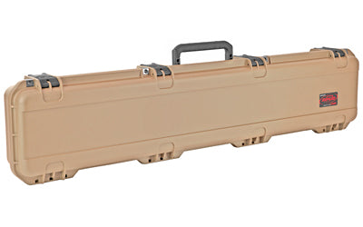 SKB Sports iSeries, Single Rifle, Rifle Case, Polypropylene Copolymer Resin, Tan Color, 49.00" L x 9.00" W x 5.00" D 3I-4909-SR-T