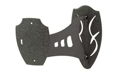 Skull Hooker Single Shoulder Mount, Powder Coat Finish, Black SKH-SSM-BLK
