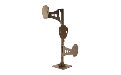 Skull Hooker Short Trophy Tree, Powder Coat Finish, Brown SKH-STTSM-BRN