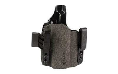 Safariland INCOG-X, Joint Collaboration with Haley Strategic, Inside the Waistband Holster, Fits Staccato CS/C/P, Microfiber Suede Wrapped Boltaron Construction, Gray, Right Hand 1336045