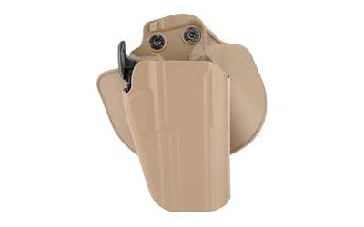 Safariland 578 GLS, Pro-Fit, Wide Frame Holster, Right Hand, Flat Dark Earth, Long Slide (Similar to GLOCK 34/35/17L), Paddle & Belt Loop Combo, SafariSeven Material 578-450-551