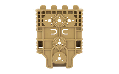 Safariland Model 6004-22 Quick Locking System - Receiver Plate (QLS 22), Single Kit Only, Flat Dark Earth Brown 6004-22-55