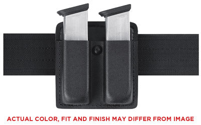 Safariland Model 73 Open Top Double Magazine Pouch, For 2.25" Duty Belts, Fits Glock 17, Hardshell STX, STX Tactical Black Finish 73-83-13