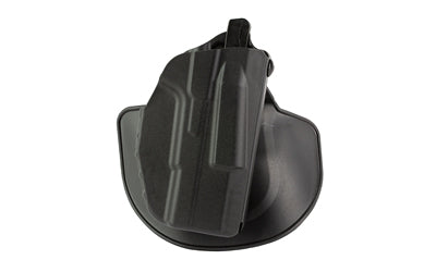 Safariland 7378 7TS, ALS, Automatic Locking System, Outside the Waistband Paddle/Belt Loop Holster Combo, Fits Glock 43/43X/43X MOS/and Springfield Hellcat, Plain Finish, Black, Right Hand 7378V2-895-411