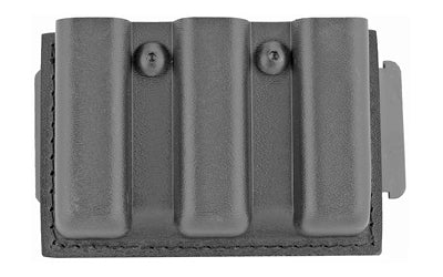 Safariland Model 775 Slimline Open Top Triple Magazine Pouch, For 2.25" Duty Belts, Fits Glock 17, Belt Loop, Hardshell STX, STX Tactical Black Finish 775-83-13