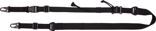 US TACTICAL D2: 2 POINT RAPID FIT SLING ADJ 40-57" BLK