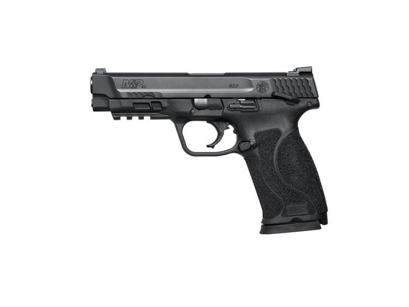 Smith & Wesson 11526 M&P M2.0 Full Size 45 ACP 10+1, 4.60" Black Armornite Stainless Steel Barrel & Serrated Slide, Matte Black Polymer Frame w/Picatinny Rail