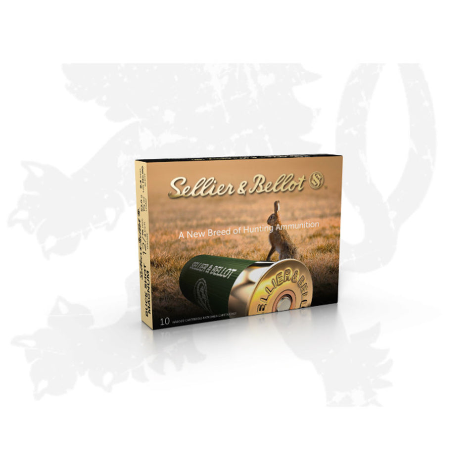 Sellier and Bellot Buck Shot Hunting 12 Pellets 12 Gauge 2.75 in 1-1/8 oz #1 Buck