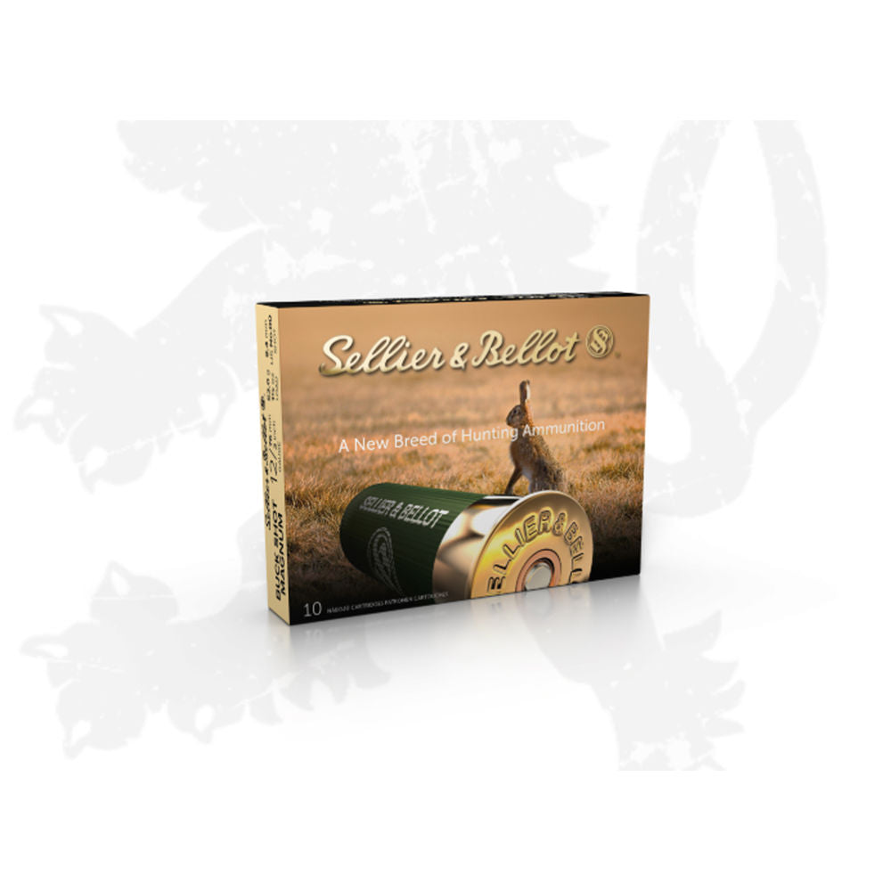 Sellier and Bellot Buck Shot Hunting 12 Pellets 12 Gauge 2.75 in 1-1/8 oz #1 Buck