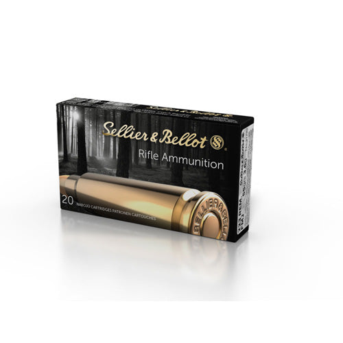 Sellier and Bellot 5.56x45mm NATO Rifle 55gr FMJ Ammo