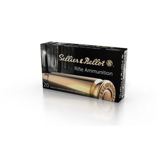 Sellier and Bellot .308 Win / 7.62x51mm Rifle 150gr JSP Ammo