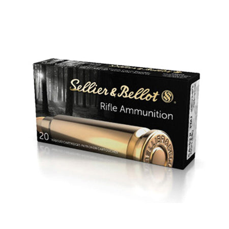 Sellier and Bellot 5.6x52mm Rimmed Rifle 70gr FMJ Ammo