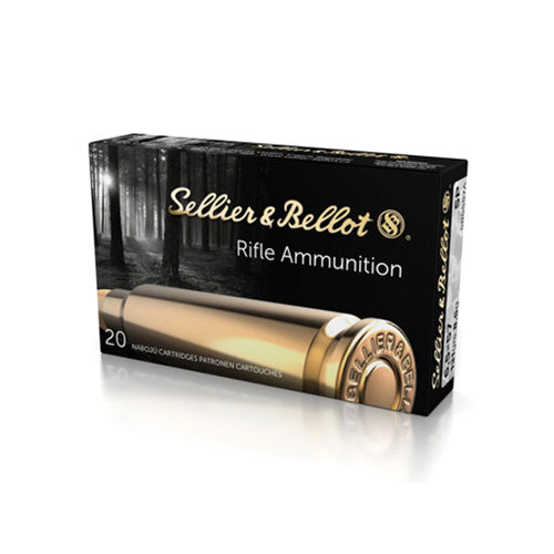 Sellier and Bellot 6.5x57mm Mauser Rifle 131gr JSP Ammo