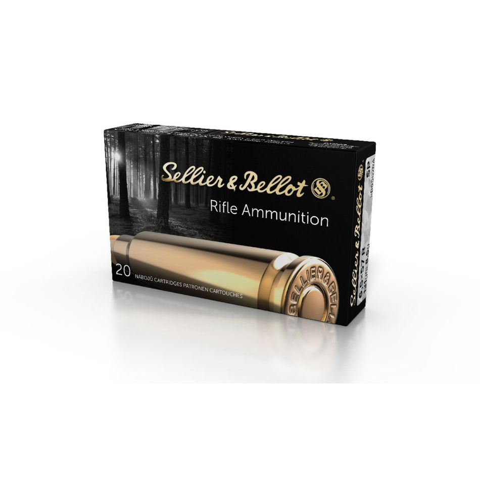 Sellier and Bellot 6.5X57mmR Rifle 131gr JSP Ammo
