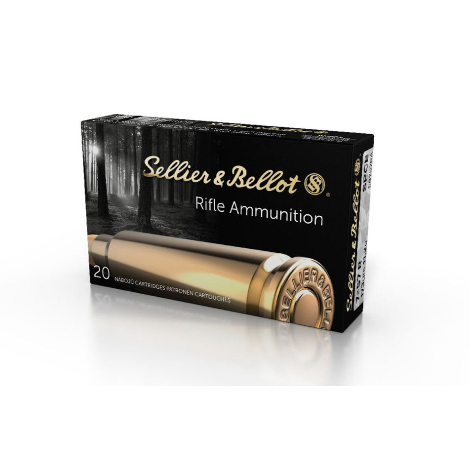 Sellier and Bellot 7x57mmR Rifle 173gr JSP Ammo