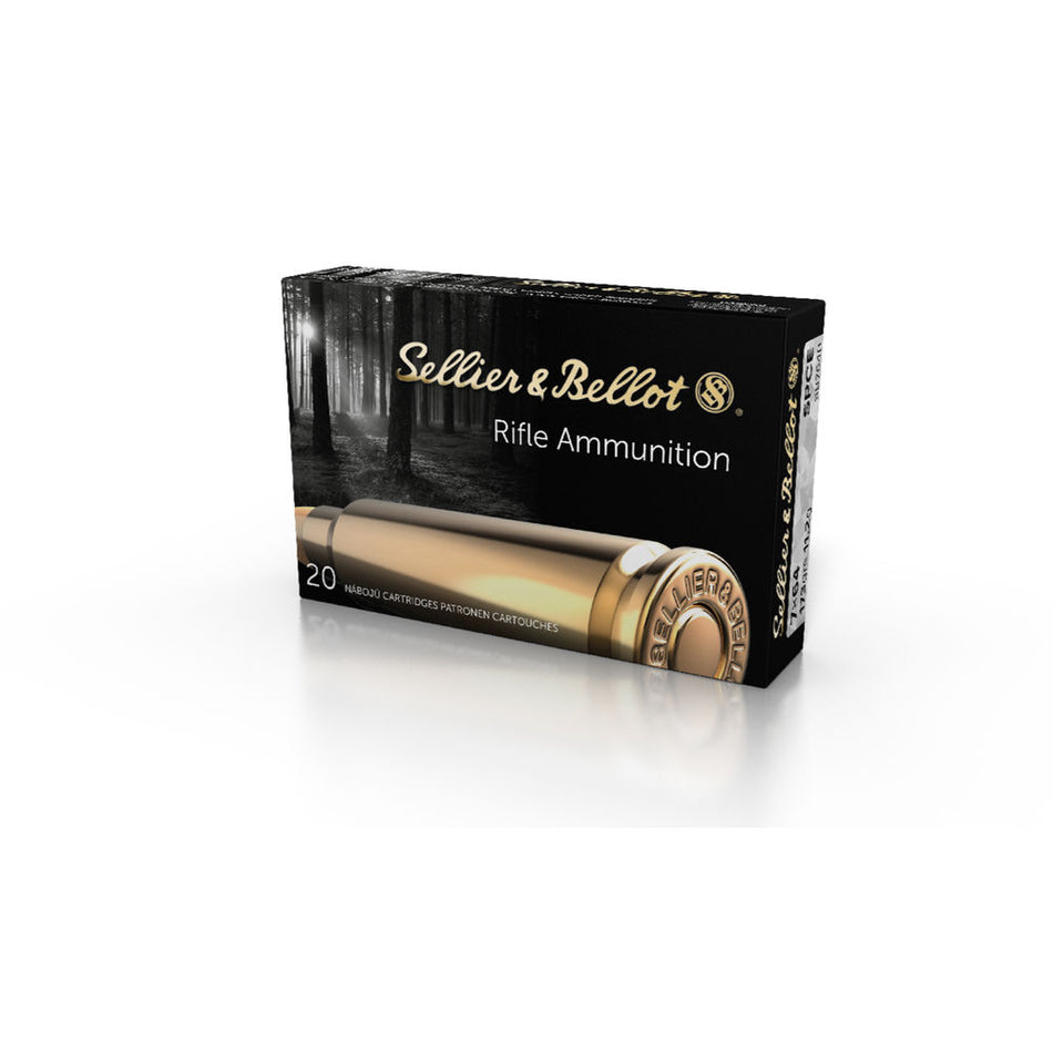 Sellier and Bellot 7x64mm Brenneke Rifle 173gr JSP Ammo