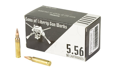 Sons of Liberty 5.56x45mm NATO  55gr FMJ Ammo