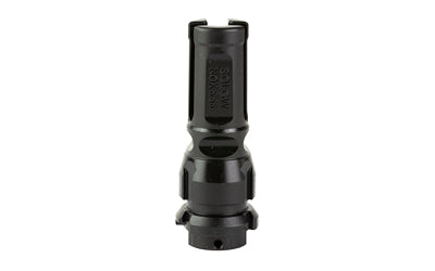 Sons of Liberty Gun Works, NOX, Flash Hider, 223 Remington/556NATO, Nitride Finish, Black, 1/2X28, Fits Dead Air Armament Suppressors and KeyMount Accessories, 9 Ports, Includes Timing Shims