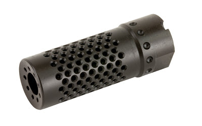 Spike's Tactical Dynacomp AK Brake, 762X39, M14X1 LH Thread, Black Finish SAKD14M