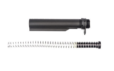 Spike's Tactical Rifle Buffer Tube Assembly, Includes Buffer, Buffer Tube, Buffer Spring, Castle Nut, End Plate, Fits AR-15 Rifles, Black SLA500R-K