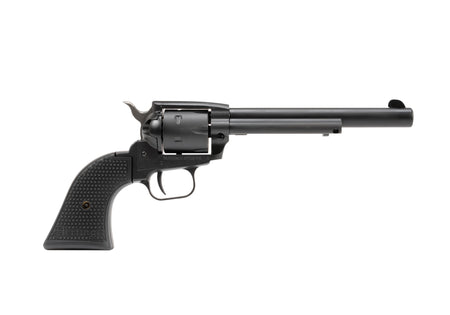 Heritage Mfg SRR32SB6PG Rough Rider 32 H&R Mag 6 Shot 6.50" Overall Satin Black Barrel, Cylinder & Steel Frame, Exposed Hammer