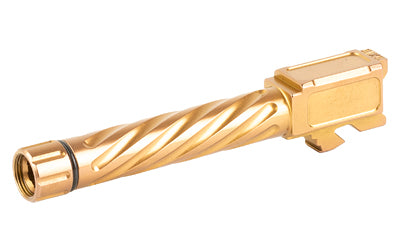 Shadow Systems Match Grade, 4.5" Threaded Barrel, Spiral Fluted, 9MM, Fits Shadow Systems MR/XR Models, Titanium Carbo-Nitride Finish, Bronze SG9C-02-03TSPL-BRZ