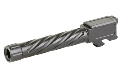 Shadow Systems Match Grade, 4.5" Threaded Barrel, Spiral Fluted, 9MM, Fits Shadow Systems MR/XR Models, Nitride Finish, Black SG9C-02-03TSPL-NIT