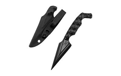 Stroup Knives Ultralite Non Metallic, 3.75" Spear Point Blade, Zytel Construction, 7.5" Overall Length, Black, Includes Sheath ULNM-B
