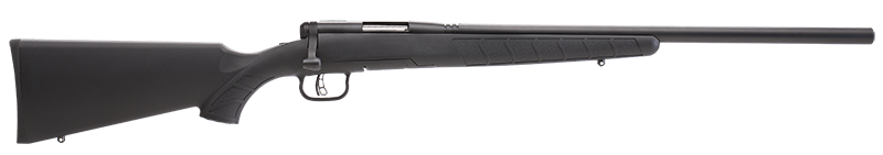 Savage Arms 96975 B.MAG 17 WSM 8+1 22" Matte Black Heavy Barrel, Matte Black Drilled & Tapped Carbon Steel Receiver, Matte Black Fixed Synthetic Stock, Right Hand