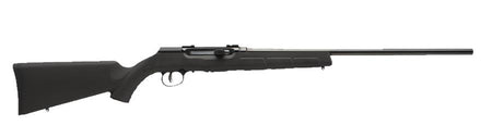 Savage Arms 47400 A Series Magnum Full Size 22 WMR 10+1 22" Matte Black Sporter Barrel, Satin Drilled & Tapped Carbon Steel Receiver, Matte Black Fixed Synthetic Stock, Right Hand