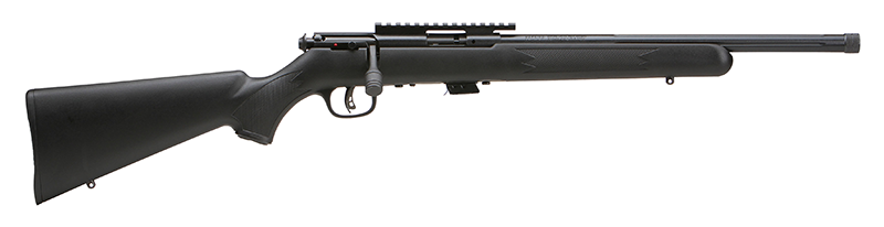 Savage Arms 28741 Mark II FV-SR 21 Sharp 10+1 16.50" Matte Black Fluted Threaded Barrel & Picatinny Rail Carbon Steel Receiver, Fixed Matte Black Synthetic Stock, Right Hand