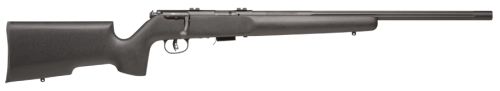 Savage Arms 25745 Mark II TR Full Size 22 LR 5+1 22" Matte Black Heavy Fluted Barrel, Matte Black Drilled & Tapped Carbon Steel Receiver, Matte Black Tactical Wood Stock, Right Hand