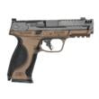 S&W PC M&P9 M2.0 Metal Carry Comp Midnight Bronze Grip Handgun 9mm Luger17rd Magazines(2) 4.22" Ported Barrel