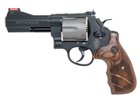 Smith & Wesson 163414 329 Personal Defense 44 Rem Mag 6rd 4.13" Black Stainless Steel Matte Black Scandium Alloy Wood Grip