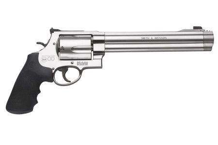 Smith & Wesson 163500 Model 500 500 S&W Mag Stainless Steel 8.38" Barrel & 5rd Cylinder, Satin Stainless Steel X-Frame, Fixed Compensator, Internal Lock