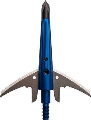 SWHACKER BROADHEAD LEVI MORGAN 2-BLD CURVED 100GR 2" CUT 3PK