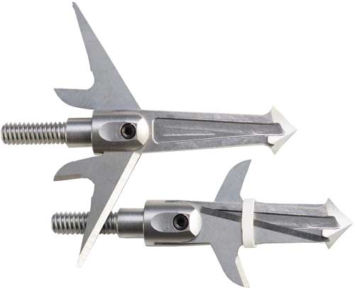 SWHACKER BROADHEAD LEVI MORGAN 2-BLD 125GR 1.75" CUT 3PK