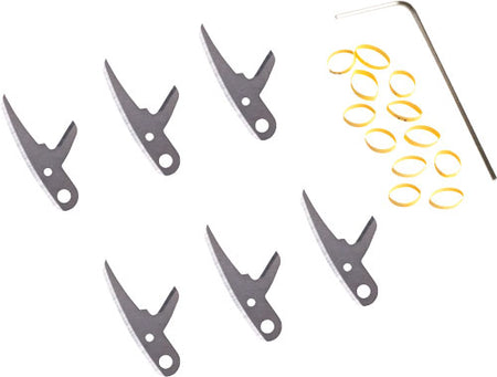 SWHACKER REPLACEMENT BLADES LEVI MORGAN 2-BLD 100GR CURVED